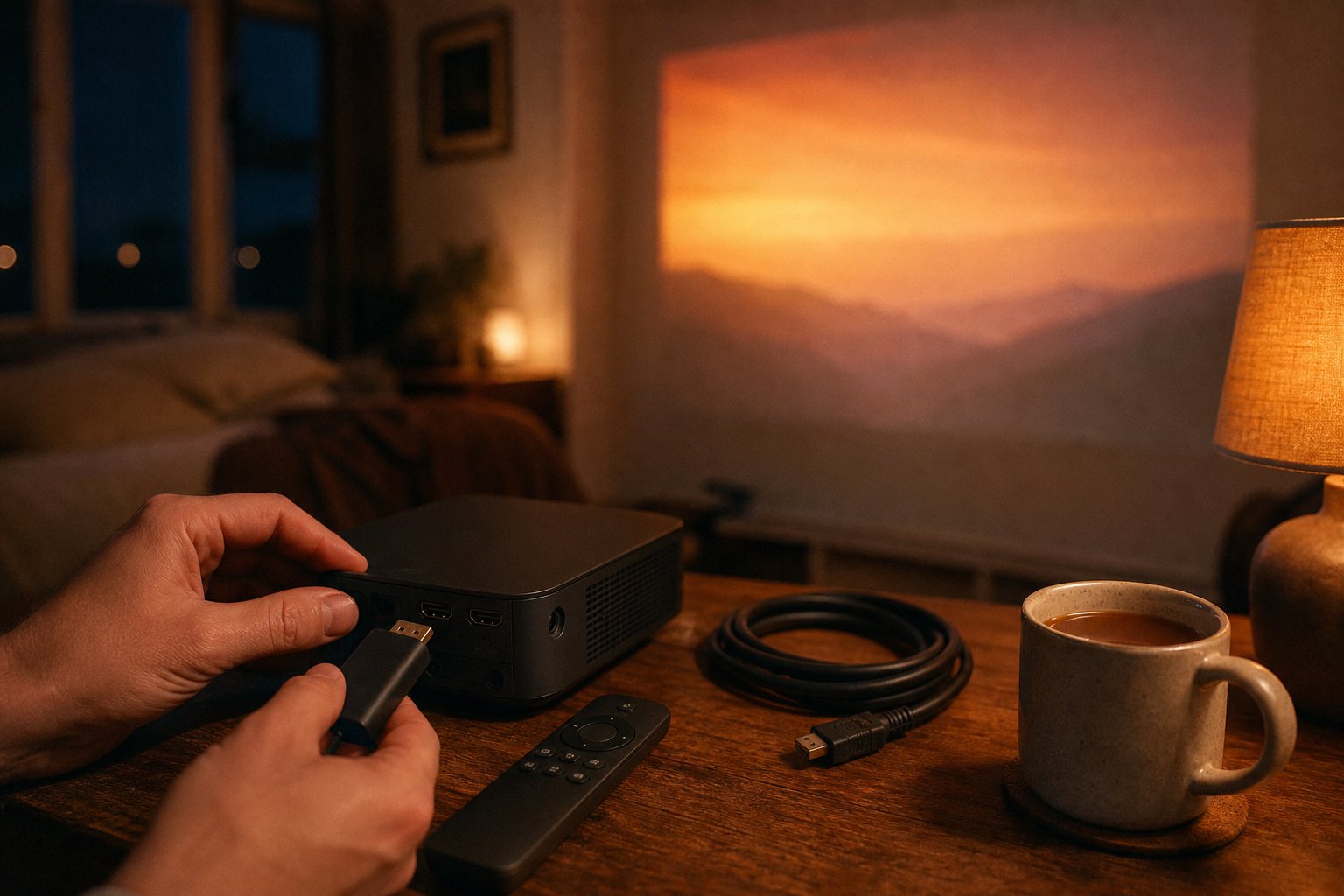 Netflix on a Mini Projector — Honest UK Guide