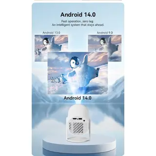 TURN1 Android 14 interface and projection demonstration